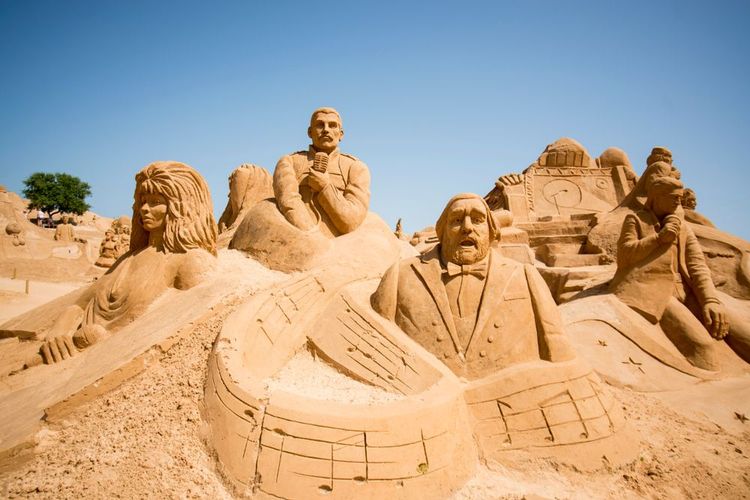 Sculptures de Sable en Algarve