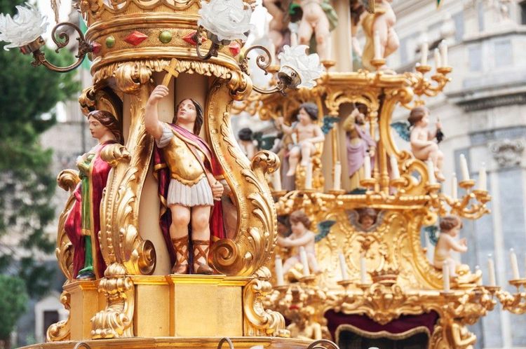 Fête de la Sainte-Agathe à Catane