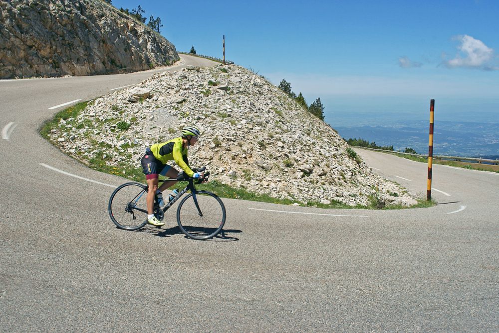 Alquile una bicicleta para subir al Mont Ventoux