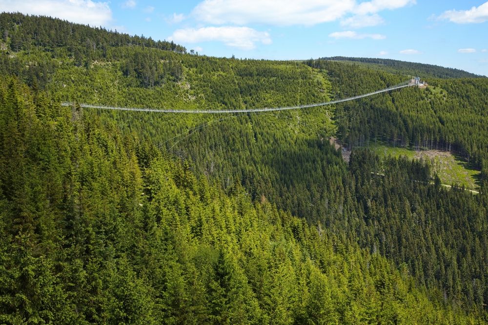 Classées parmi les plus vertigineuses ces 8 passerelles traversent les