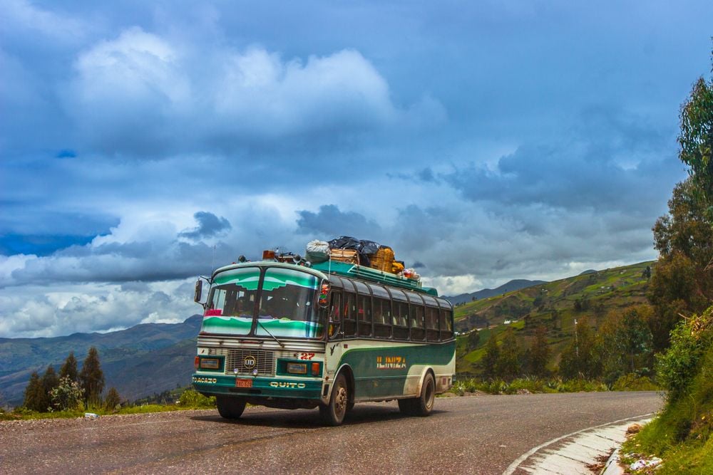 Bus from Puno to Cuzco