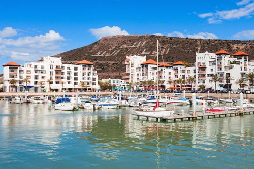 Una passeggiata sulla Marina di Agadir