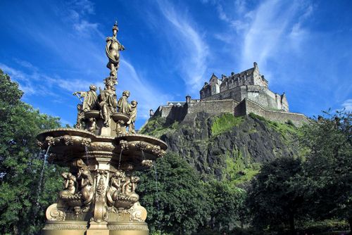 Prenez de la hauteur au château d’Édimbourg