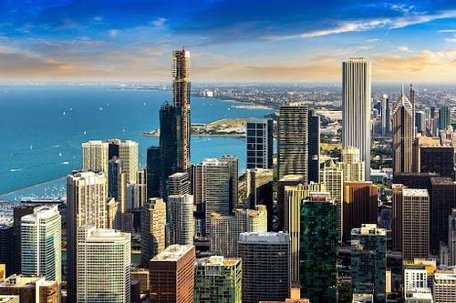 Itinerary in Chicago: the Loop step by step and by metro