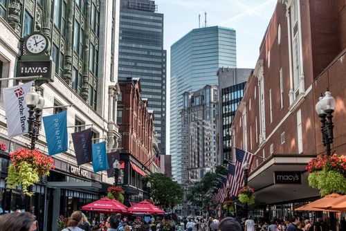 Boston, a shopping destination