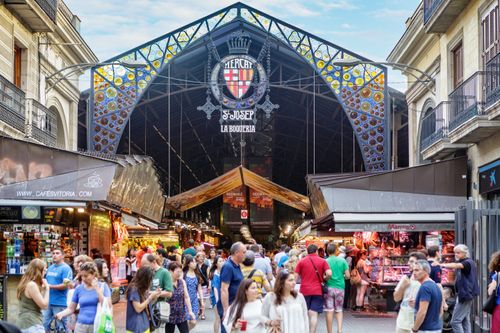 La Boqueria, il vivace mercato sulle Ramblas