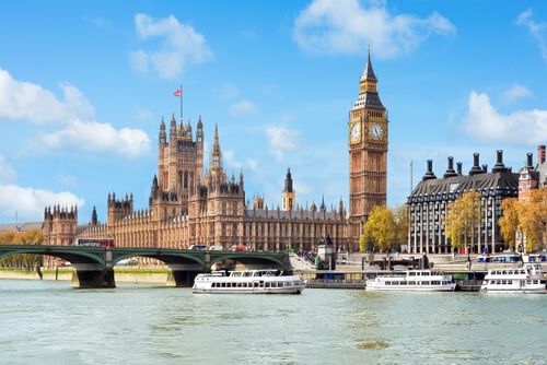El Palacio de Westminster y el Big Ben, las estrellas de Londres