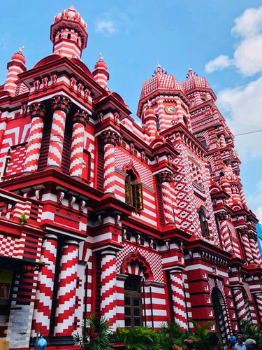 Visita alla moschea bianca e rossa di Colombo