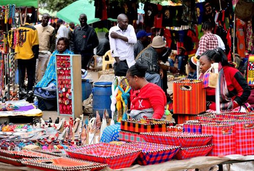 Scoprire l'artigianato keniota, visita del mercato Masai di Nairobi