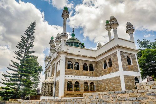 Visita della moschea Jamia di Nairobi