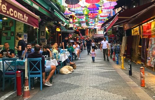 Il vivace quartiere Kadikoy di Istanbul