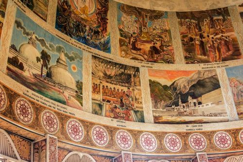 Il risveglio di Buddha nel porto di Colombo, lo stupa Sambodhi Chaitiya