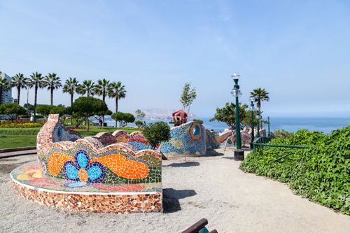 Visita romantica al Parco dell'Amore di Lima
