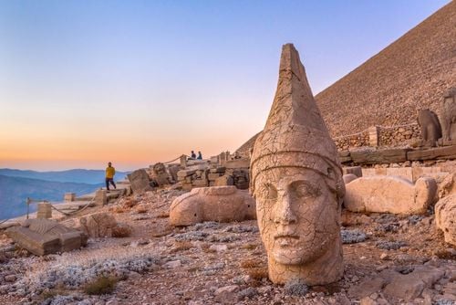 Nemrut Dagi e il deserto a est della Turchia