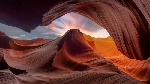 Antelope Canyon, beliebt bei Fotografen