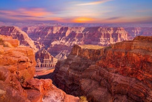 Der legendäre Grand Canyon aus der Luft