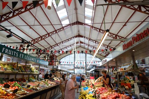 Im Herzen des unumgänglichen Halles-Marktes von Biarritz