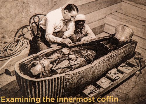 La tombe de Toutankhamon et la maison d'Howard Carter