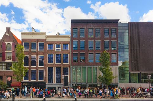 Visit Anne Frank's house in Amsterdam