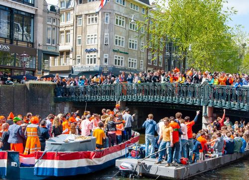 Head to Amsterdam and celebrate King’s Day April 27th!