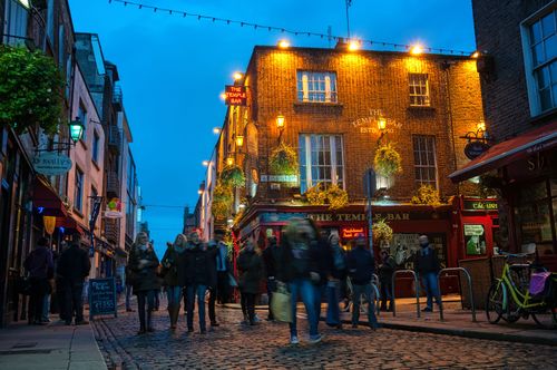Temple bar: "the place to be", para salir de fiesta como un dublinés