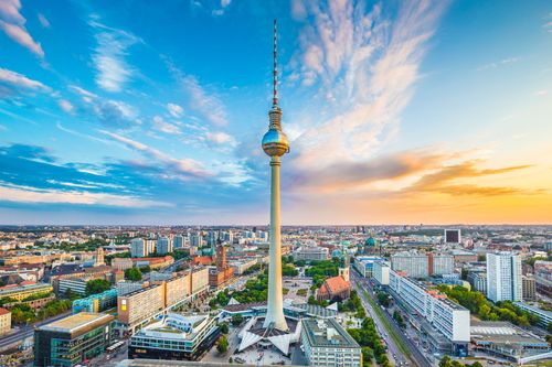 Berlín desde las alturas en el mirador de la Fernsehturm