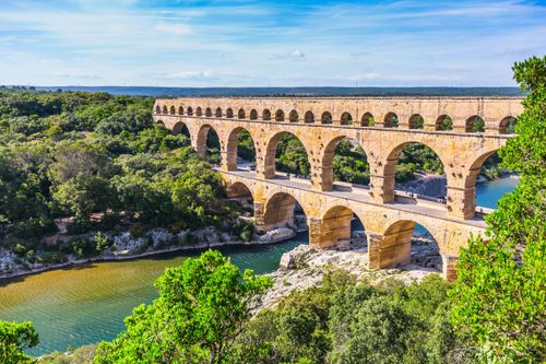 El Puente del Gard, ¡el monumento antiguo más visitado de Francia!
