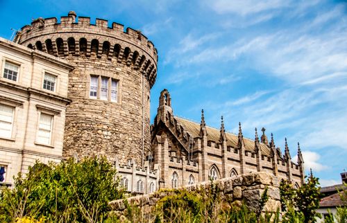 Castillo de Dublín: una fortaleza convertida en castillo real