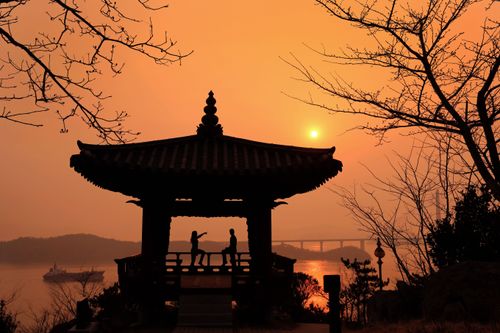 Immergersi in un tempio buddista in Corea