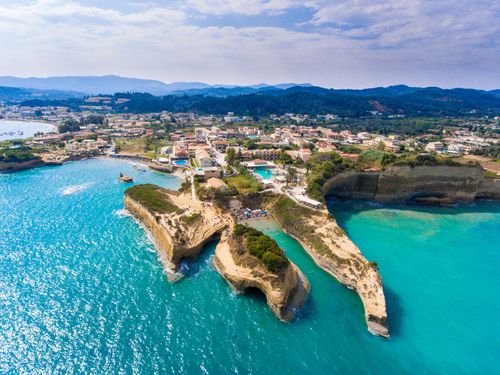 Sidari e le scogliere di Cap Drastis, l'Etretat di Corfù