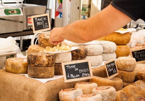 Taste Corsican specialities at Ajaccio's covered market