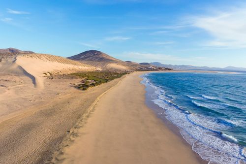 La península de Jandía, en Fuerteventura, y sus playas inmaculadas