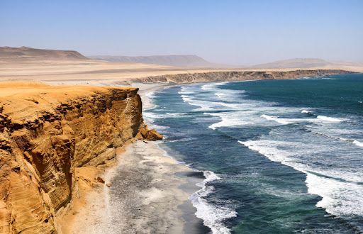 La riserva di Paracas, Perù