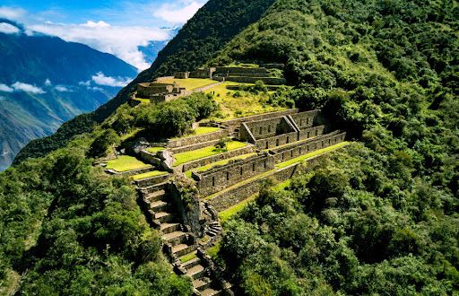 El yacimiento de Choquequirao