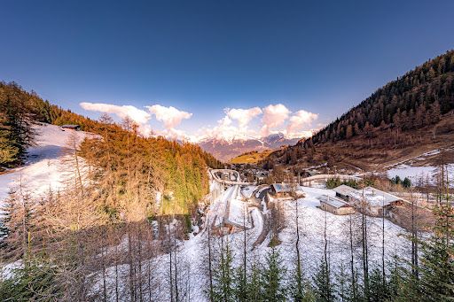 La pista de bobsleigh y skeleton de La Plagne, ¡única en Francia!